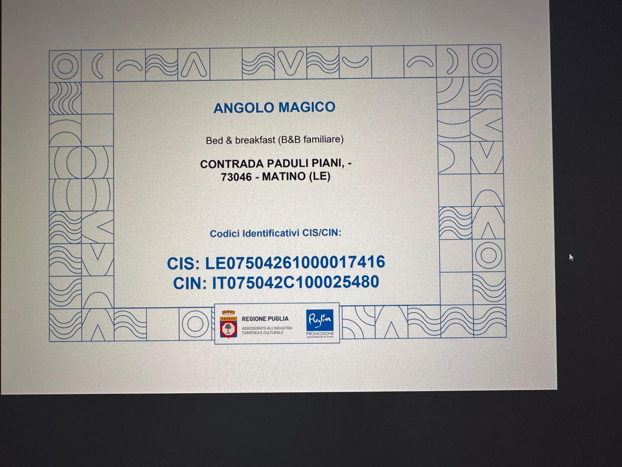 B&B Angolo Magico パラービタ エクステリア 写真